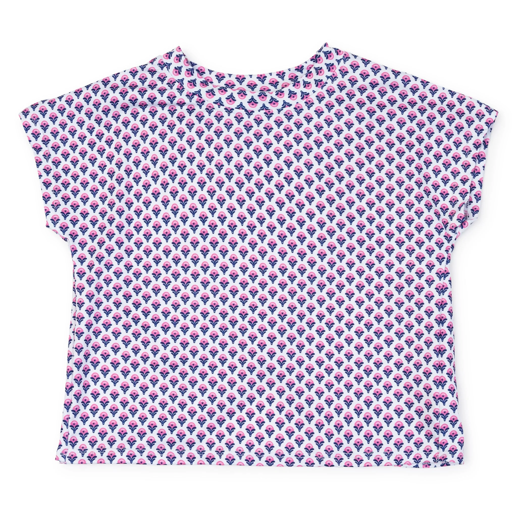 Boho Flora Hot Pink Navy